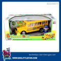 4 channel plastic remote control school bus toy with light and music